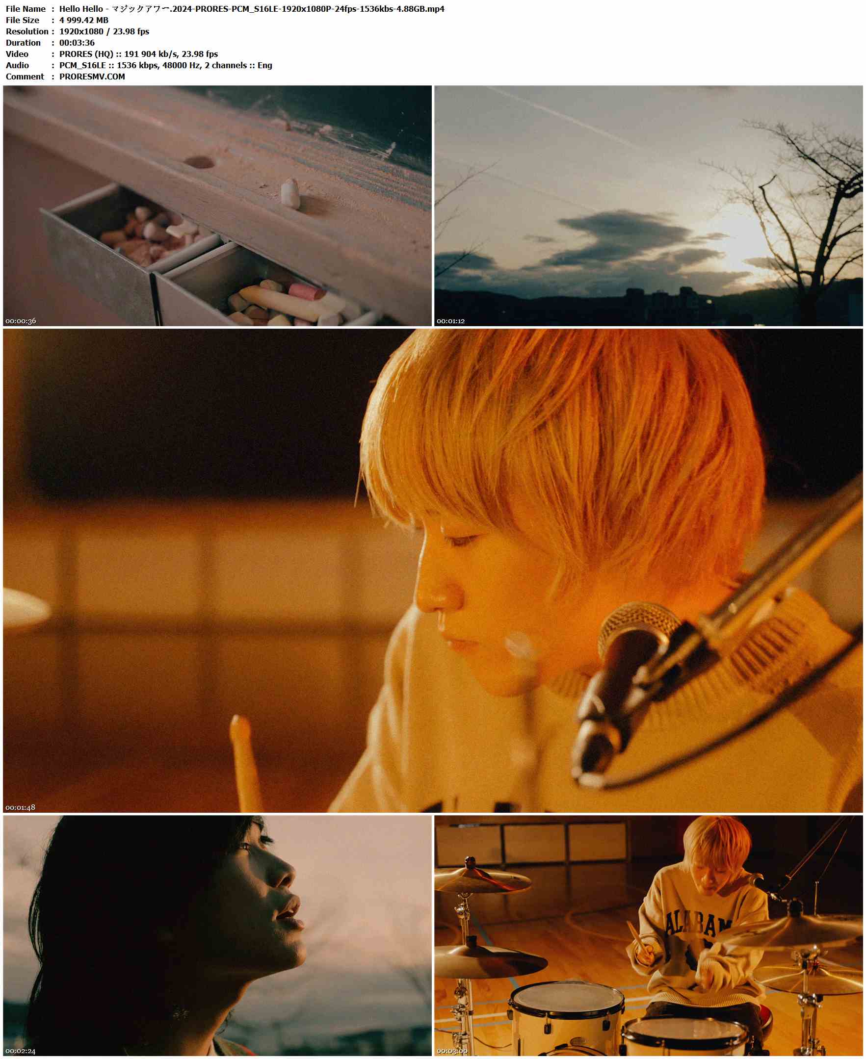 Hello Hello - マジックアワー.2024-PRORES-PCM_S16LE-1920x1080P-24fps-1536kbs-4.88GB官方MV_高清MV